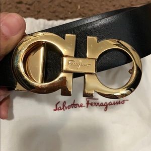 Ferragamo belt, reversible